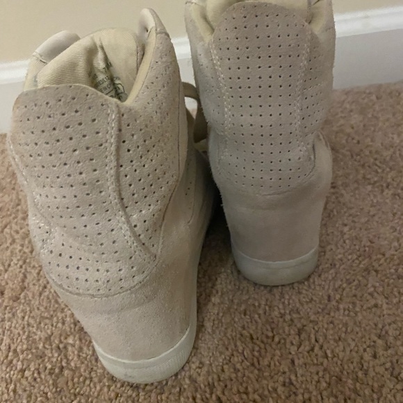 Coach Hightop Heel Sneakers size 7.5 - Picture 4 of 5